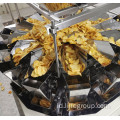 Lini produksi chip kentang otomatis 100kgh